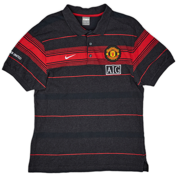 2009-10 Manchester United Nike Polo Shirt - 9/10 - (L)