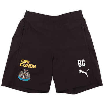 2017-18 Newcastle Puma Staff Issue Training Shorts BG - 8/10 - (S)