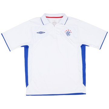 2009-10 Rangers Umbro 1/4 Zip Training Polo - 8/10 - (L)