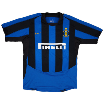 2003-04 Inter Milan Home Shirt - 8/10 - (XL.Boys)