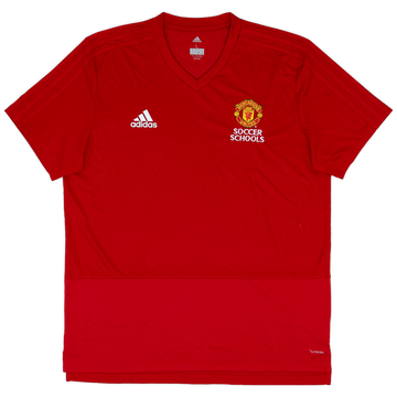 2018-19 Manchester United adidas 'Soccer School' Training Shirt - 8/10 - (L)
