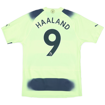2022-23 Manchester City Player Issue Third Shirt Haaland #9 (M)