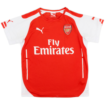2014-15 Arsenal Home Shirt - 7/10 - (XL.Boys)