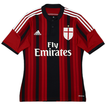 2014-15 AC Milan Home Shirt - 10/10 - (S)
