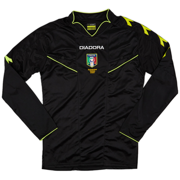2007-09 Italy Diadora Referee L/S Shirt - 9/10 - (M)