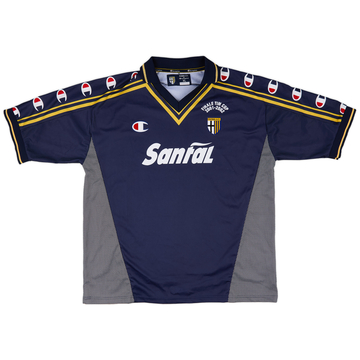 2001-02 Parma 'Signed' 'Finale TIM Cup' Away Shirt - 9/10 - (XL)