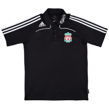 2008-09 Liverpool adidas Polo Shirt - 8/10 - (M)