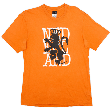 2010-11 Netherlands Nike Graphic Tee - 7/10 - (M)
