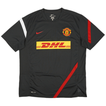 2012-13 Manchester United Nike Training Shirt - 9/10 - (XL)