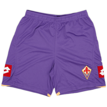 2009-10 Fiorentina Home Shorts - 9/10 - (L)