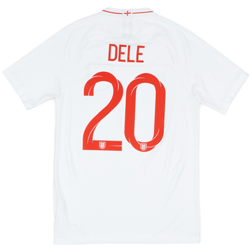 2018-19 England Home Shirt Dele #20 - 8/10 - (S)
