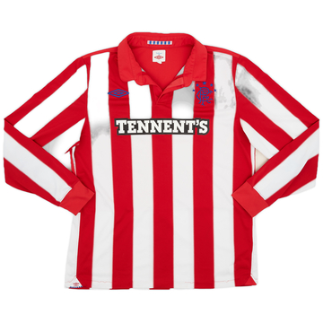 2010-11 Rangers Away L/S Shirt - 6/10 - (L)