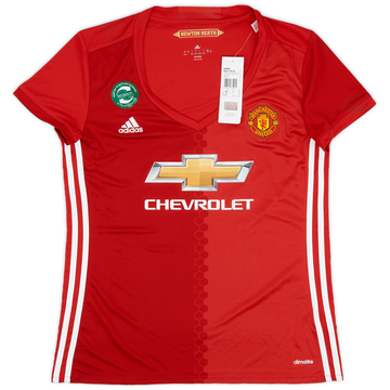 2016-17 Manchester United Home Shirt (Women's L)