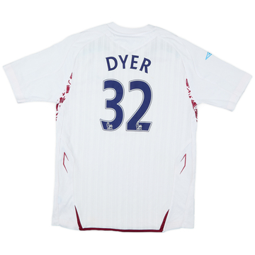 2007-08 West Ham Away Shirt Dyer #32 - 6/10 - (L.Boys)