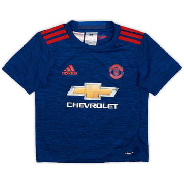 2016-17 Manchester United Away Shirt - 9/10 - (4-5 Years)