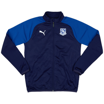 2018-19 Tranmere Rovers Puma Track Jacket - 9/10 - (M)