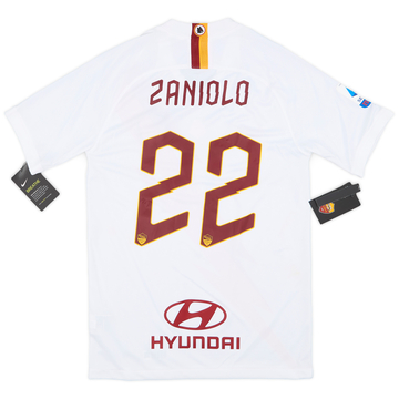 2019-20 Roma Away Shirt Zaniolo #22 (S)