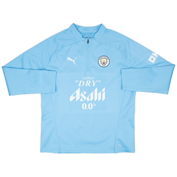 2023-24 Manchester City Player Issue 1/4 Zip Rain Top - As New