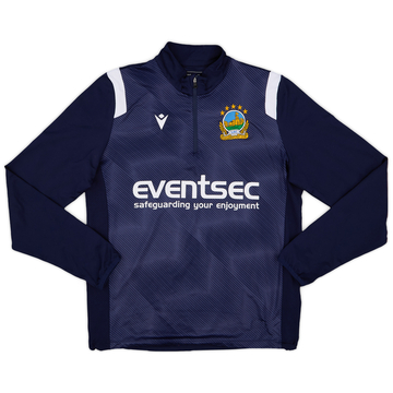 2023-23 Linfield Macron 1/4 Zip Training Top - 7/10 - (S)
