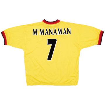 1997-99 Liverpool Away Shirt McManaman #7 - 10/10 - (XL)
