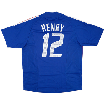 2002-04 France Home Shirt Henry #12 (L)