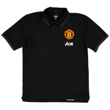 2014-15 Manchester United Nike Polo Shirt - 8/10 - (M)