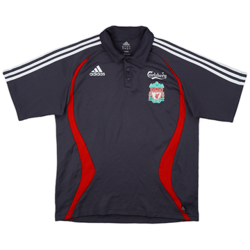 2006-07 Liverpool adidas Polo Shirt - 8/10 - (XL)