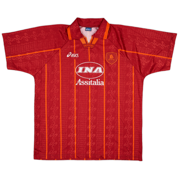 1996-97 Roma Home Shirt - 9/10 - (XL)