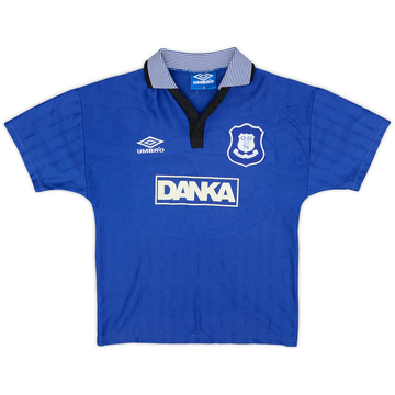 1995-97 Everton Home Shirt - 9/10 - (L.Boys)