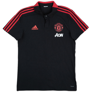 2018-19 Manchester United adidas Polo Shirt - 9/10 - (M)