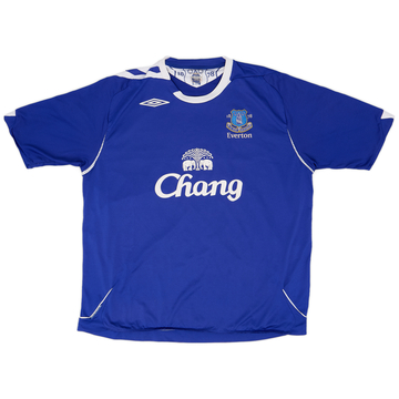 2006-07 Everton Home Shirt - 7/10 - (L)