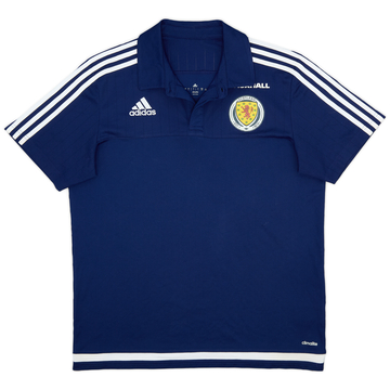 2015-16 Scotland adidas Polo Shirt - 9/10 - (L)