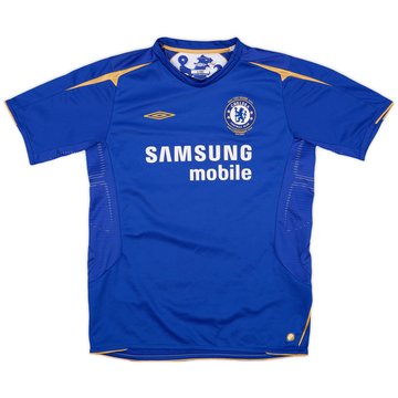2005-06 Chelsea Centenary Home Shirt - 9/10 - (XL.Boys)