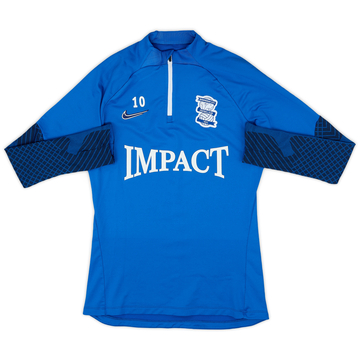 2022-23 Birmingham Nike Player Issue 1/4 Zip Training Top #10 - 7/10 - (S)