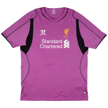 2014-15 Liverpool GK S/S Shirt - 8/10 - (XL)