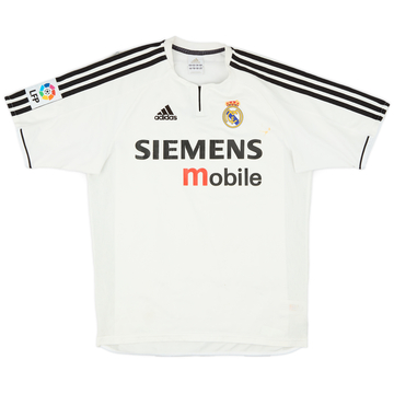 2003-04 Real Madrid Home Shirt - 6/10 - (XL.Boys)