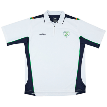 2008-09 Ireland Umbro 1/4 Zip Polo Shirt - 8/10 - (XL)