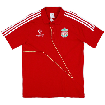 2009-10 Liverpool adidas CL Polo Shirt - 8/10 - (L/XL)
