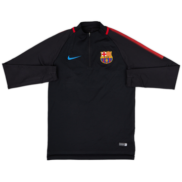 2017-18 Barcelona Nike 1/4 Zip Drill Top - 9/10 - (S)
