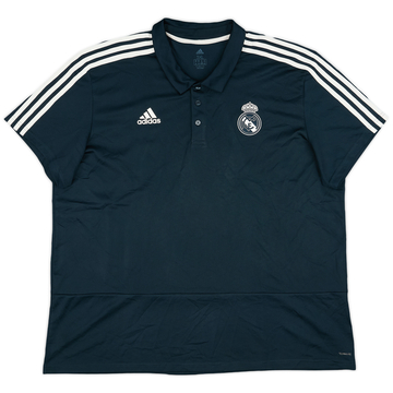 2016-17 Real Madrid adidas Polo Shirt - 9/10 - (3XL)