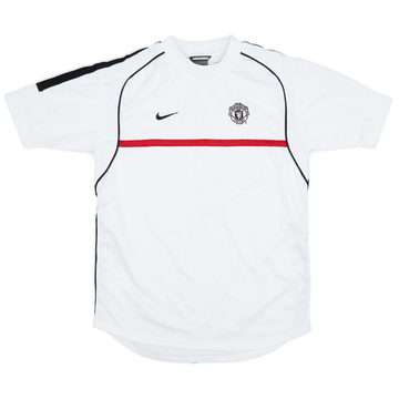 2002-03 Manchester United Nike Training Shirt - 8/10 - (XL.Boys)