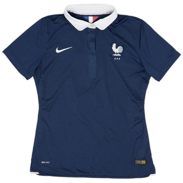 2014-15 France Player Issue Home Shirt #5 - 9/10 - (M)