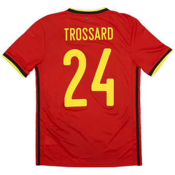 2020-21 Belgium Home Shirt Trossard #24 (S)