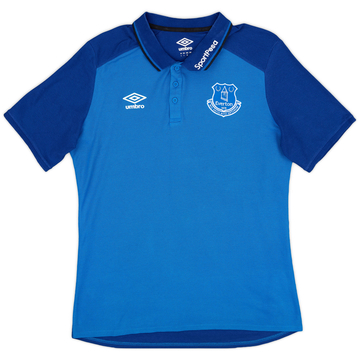 2019-20 Everton Umbro Polo Shirt - 9/10 - (L)