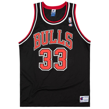 1995-97 Chicago Bulls Pippen #33 Champion Jersey (Alternate) S