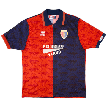 1993-96 Cagliari Home Shirt - 6/10 - (L)