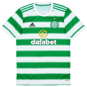 2021-22 Celtic Home Shirt - 8/10 - (S)