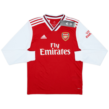 2019-20 Arsenal Home L/S Shirt (M.Boys)