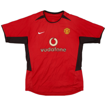 2002-04 Manchester United Home Shirt - 5/10 - (L.Boys)