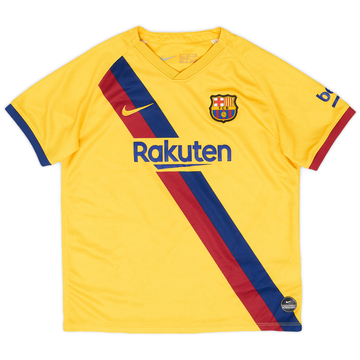 2019-20 Barcelona Away Shirt - 9/10 - (XL.Boys)